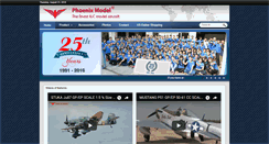 Desktop Screenshot of phoenixmodel.com